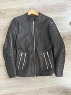 Leren jacket (NIEUW), Kleding | Heren, Verzenden, Zwart, Nieuw, Pure White