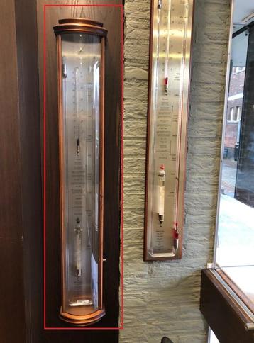 Huygens barometer stormglas hygrometer thermo van Roselli beschikbaar voor biedingen