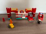 Duplo brandweer 10593 compleet, Kinderen en Baby's, Speelgoed | Duplo en Lego, Complete set, Duplo, Ophalen of Verzenden, Zo goed als nieuw
