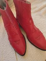 Laarzen rood 39, Ophalen, Spanje, Lage of Enkellaarzen, Gedragen