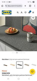 Nieuw Ikea Ekbacken werkblad - grijs terrazzo, Ophalen, Nieuw, 50 tot 100 cm, Minder dan 100 cm
