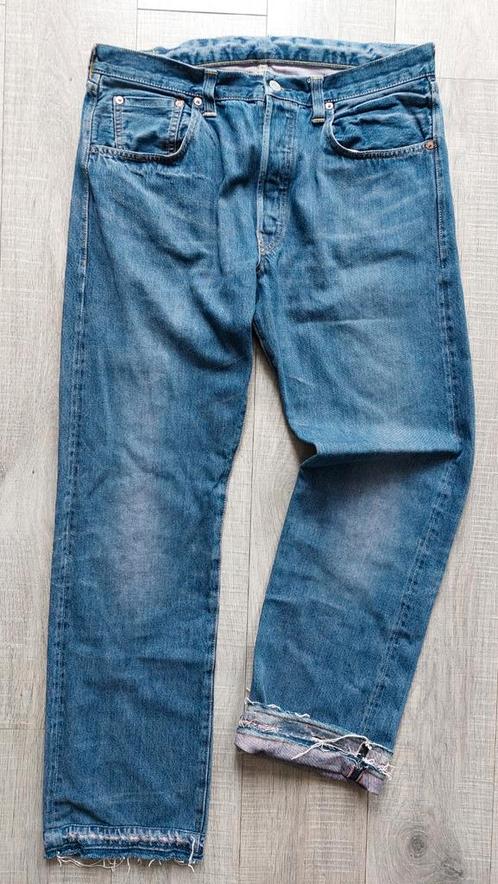 Vintage Levis 501XX made USA W34, Kleding | Heren, Spijkerbroeken en Jeans, Gedragen, W33 - W34 (confectie 48/50), Blauw, Ophalen of Verzenden