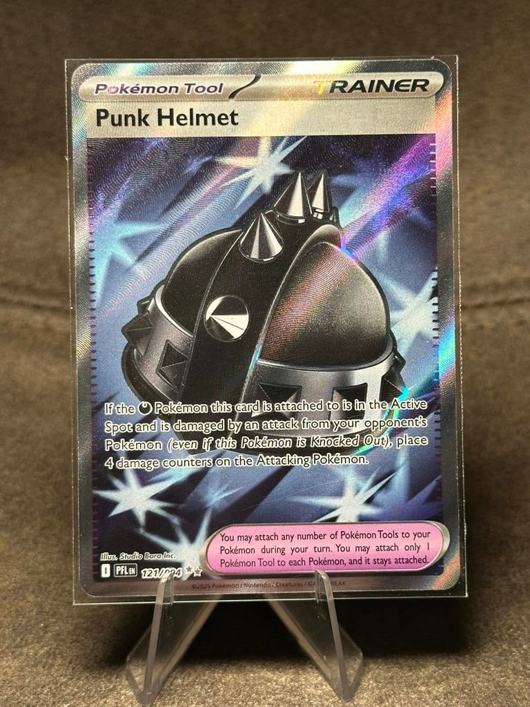 Punk Helmet #121 121/094 (Pokemon Phantasmal Flames), Ophalen of Verzenden, Zo goed als nieuw