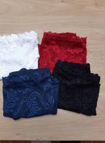 4 Gloednieuwe slips met kant Mt XXXL, Kleding | Dames, Grote Maten, Verzenden, Nieuw, Overige kleuren, Lingerie of Zwemkleding