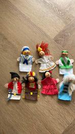 Vingerpoppetjes 7 stuks, Ophalen of Verzenden, Gebruikt