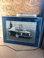 Poster ingelijst alfa romeo GT junior 90x70, Ophalen, Zo goed als nieuw, Auto's