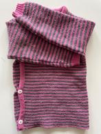 Reiff wollen trui maat 86-92 roze gestreept, Ophalen of Verzenden, Gebruikt, Meisje, Truitje of Vestje