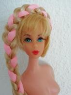 hair fair barbie met 2 haarstuckjes, Kinderen en Baby's, Speelgoed | Poppen, Verzenden, Gebruikt, Barbie