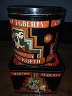 Douwe Egberts grote blikken, Verzamelen, Blikken, Ophalen of Verzenden, Gebruikt, Koffie, Douwe Egberts