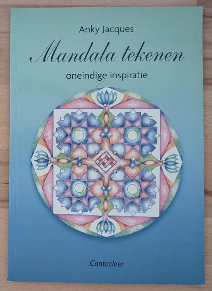 Boek Mandala tekenen - Anky Jacques, Boeken, Esoterie en Spiritualiteit, Zo goed als nieuw, Instructieboek, Overige onderwerpen