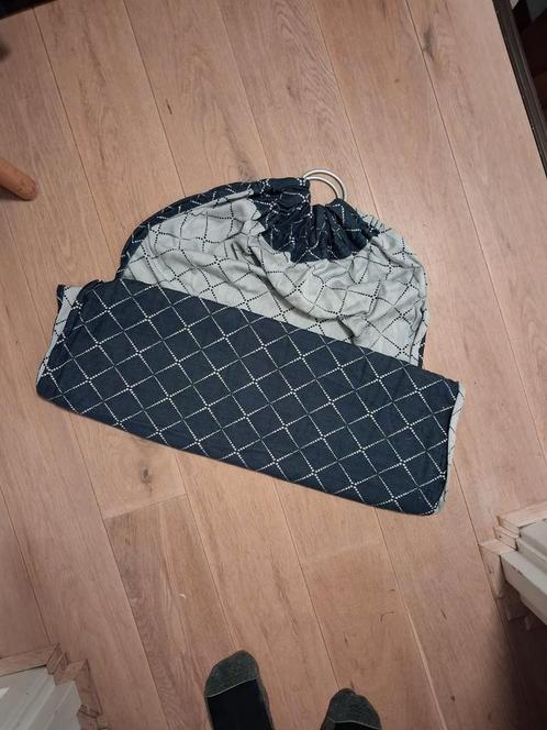 Isara Draagdoek met Sling - Blauw, Kinderen en Baby's, Babydragers en Draagdoeken, Gebruikt, Draagdoek, Buik of Rug, Overige merken
