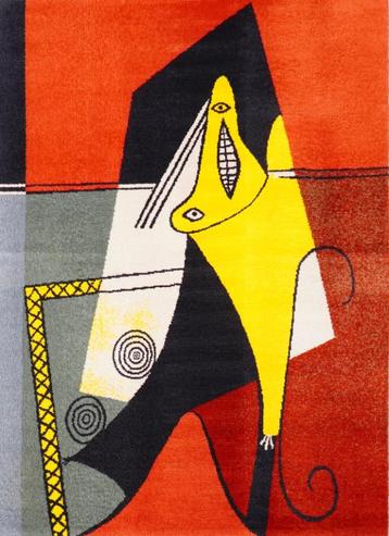 Limited Edition wollen tapijt 'La Figura' van Picasso beschikbaar voor biedingen