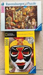 Puzzels: Jan van Haasteren,Ravensburger,National Geographic, Ophalen, 500 t/m 1500 stukjes, Zo goed als nieuw, Legpuzzel