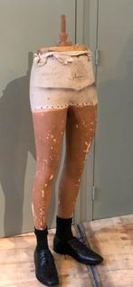 Antieke mannequin benen etalagepop man P. Imans Parijs, Ophalen