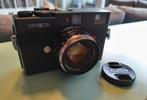 Minolta CLE + Voigtländer Nokton Classic 40mm F/1.4 lens, Audio, Tv en Foto, Fotocamera's Analoog, Ophalen of Verzenden, Zo goed als nieuw