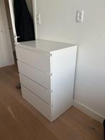 IKEA MALM ladekast met 4 lades, Huis en Inrichting, Ophalen, 50 tot 100 cm, Zo goed als nieuw, 3 of 4 laden
