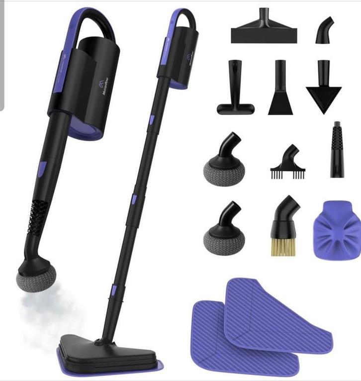 Nieuwe 16-in-1 Stoomreiniger, Witgoed en Apparatuur, Stoomapparaten, Nieuw, Stoomreiniger, Ophalen of Verzenden