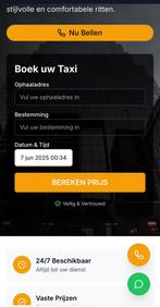 Taxibedrijf ter overname, Zakelijke goederen, Exploitaties en Overnames