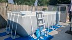 Intex Prism Frame Zwembad 400x200x122, Tuin en Terras, Zwembaden, 200 tot 300 cm, Zo goed als nieuw, Rechthoekig, Ophalen