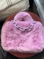 Paarse Fluffy Handtas, Ophalen of Verzenden, Nieuw, Paars, Handtas