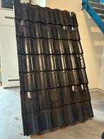 Dakpannen als nieuw, Doe-het-zelf en Verbouw, Dakpannen en Dakbedekking, Ophalen, Steen of Klei, Zwart, Zo goed als nieuw
