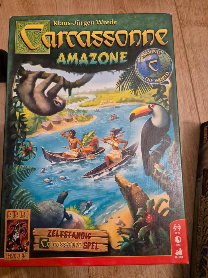 Carcassonne Amazone - Nieuw in de Carcassonne serie!, Hobby en Vrije tijd, Gezelschapsspellen | Bordspellen, Ophalen of Verzenden