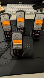 Gigaset A400A 4-delige DECT Telefoonset, Ophalen of Verzenden, Zo goed als nieuw, 4 handsets of meer