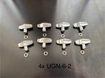 4x set Pearl UGN 6/2 wing nut M6 à, Ophalen of Verzenden, Zo goed als nieuw, Drums of Percussie