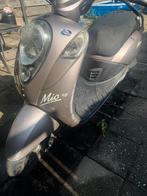 Sym mio blauw kenteken, Fietsen en Brommers, Scooters | SYM, Gebruikt, Benzine, Maximaal 25 km/u, Ophalen