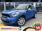 Mini Mini Countryman 1.6 Cooper S Chili , Parkeersensoren ac, Auto's, Voorwielaandrijving, Gebruikt, Blauw, Leder en Stof