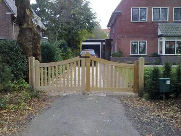 Eiken Toegangspoort IP01 | 3.00m totaal | LEEGVERKOOP!! beschikbaar voor biedingen