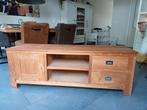 Gratis TV-kast TEAK hout, Ophalen, Gebruikt, 25 tot 50 cm, Minder dan 100 cm