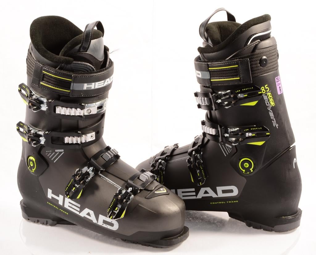 40,5 41 EU skischoenen HEAD ADVANT EDGE 85, BLACK/yellow, Sport en Fitness, Skiën en Langlaufen, 160 tot 180 cm, Gebruikt, Schoenen