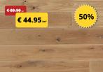 Houten vloeren voor € 44.95 /m² incl BTW - 50% KORTING, Nieuw, 10 m² of meer, 10 tot 30 cm, Hout