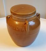 Vintage traditionele Zhejiang China gemberpot met deksel, Antiek en Kunst, Antiek | Keramiek en Aardewerk, Ophalen of Verzenden