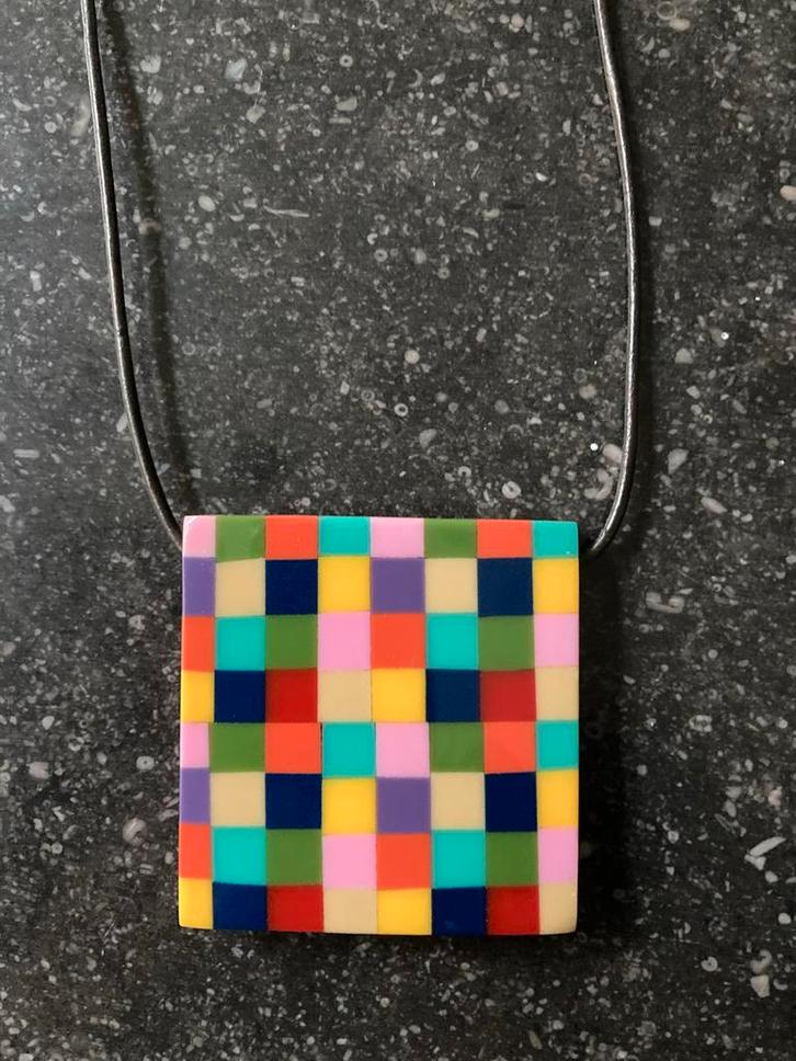 Vintage Marimekko Ketting, Sieraden, Tassen en Uiterlijk, Kettingen, Nieuw, Overige materialen, Overige kleuren, Met hanger, Ophalen of Verzenden