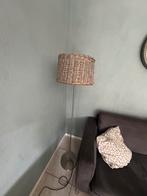 2 rieten lampen met rvs voet en hue lampen, Ophalen, Overige materialen, Gebruikt, Landelijk