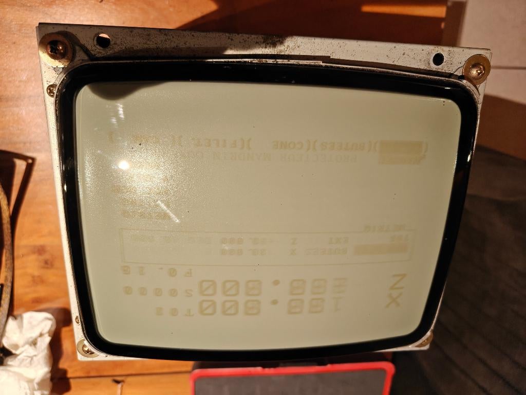 MDT947B-2B Fanuc CNC-Beeldscherm A02B-0210-C111, Ophalen, Gebruikt, Elektrisch, Overige soorten