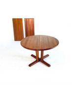 Vintage XL verlengbare eettafel, Dyrlund ‘70, 100 tot 150 cm, 200 cm of meer, Ophalen of Verzenden, Zo goed als nieuw