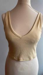 Zara gele cropped top maat L, Zara, Geel, Maat 42/44 (L), Ophalen of Verzenden