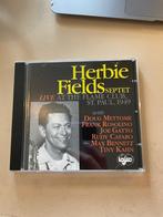 Herbie Fields Septet Live at the Flame Club, 1940 tot 1960, Jazz, Ophalen of Verzenden, Zo goed als nieuw