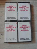 cassettebandjes Original Hits of the 50's and 60's, Ophalen of Verzenden, Zo goed als nieuw, Pop, 2 t/m 25 bandjes