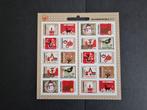 Velletje kerstzegels 2011 PostNL logo V2887-2896, Ophalen of Verzenden