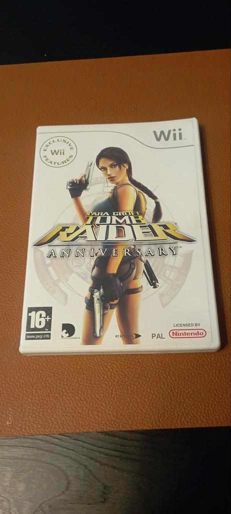 Tomb Raider Anniversary - Wii, Spelcomputers en Games, Games | Nintendo Wii, Gebruikt, Avontuur en Actie, 1 speler, Vanaf 16 jaar
