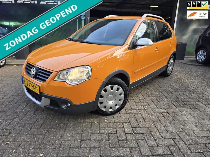 Volkswagen Polo 1.2-12V Cross | 12MND GARANTIE | NIEUWE APK, Auto's, Volkswagen, Bedrijf, Te koop, Polo, ABS, Airbags, Airconditioning