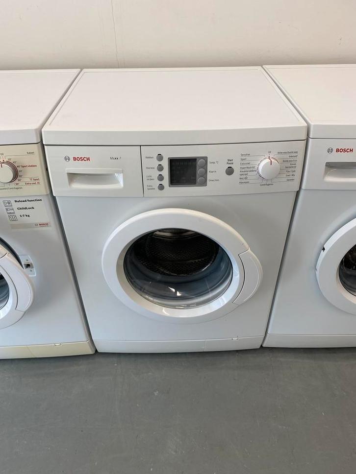 Bosch Wasmachine PowerWash Zgan A+++ Led, Witgoed en Apparatuur, Wasmachines, Zo goed als nieuw, Voorlader, 6 tot 8 kg, 85 tot 90 cm