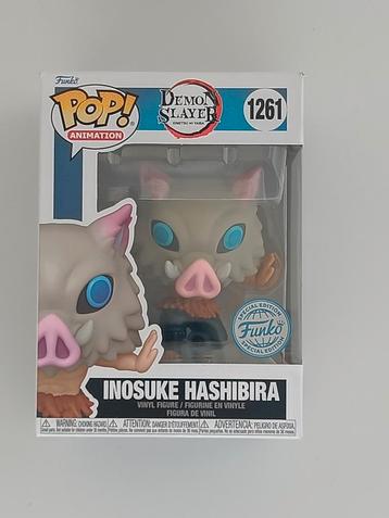 Funko Pop! Demon Slayer Inosuke Hashibira #1261 beschikbaar voor biedingen