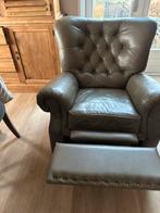 Chesterfield relax fauteuil, Ophalen of Verzenden, Zo goed als nieuw, 75 tot 100 cm, 50 tot 75 cm