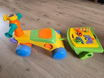 Play to learn loopwagen en driewieler met Aanhanger. Tomy beschikbaar voor biedingen