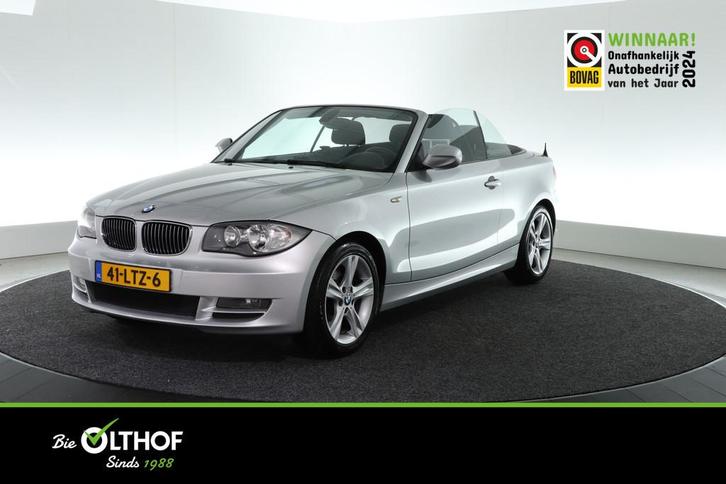 BMW 1 Serie Cabrio 118i Executive | AFN. TREKHAAK | STOELVER, Auto's, BMW, Bedrijf, Te koop, 1-Serie, ABS, Airbags, Airconditioning
